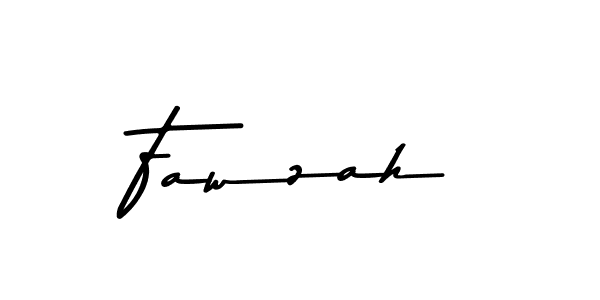 How to make Fawzah signature? Asem Kandis PERSONAL USE is a professional autograph style. Create handwritten signature for Fawzah name. Fawzah signature style 9 images and pictures png