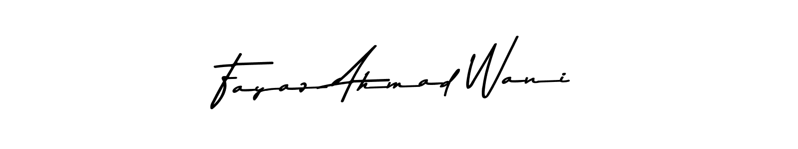 How to make Fayaz Ahmad Wani signature? Asem Kandis PERSONAL USE is a professional autograph style. Create handwritten signature for Fayaz Ahmad Wani name. Fayaz Ahmad Wani signature style 9 images and pictures png