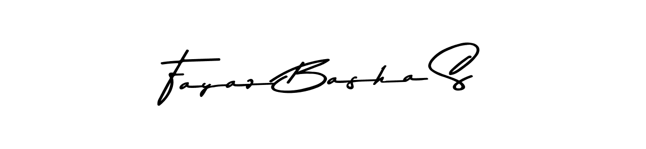 Make a beautiful signature design for name Fayaz Basha S. Use this online signature maker to create a handwritten signature for free. Fayaz Basha S signature style 9 images and pictures png