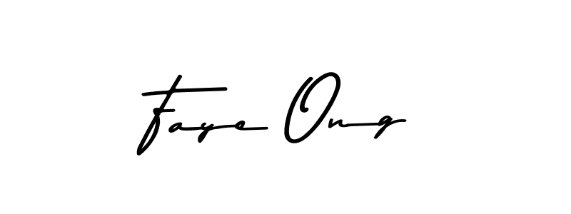 Make a beautiful signature design for name Faye Ong. Use this online signature maker to create a handwritten signature for free. Faye Ong signature style 9 images and pictures png