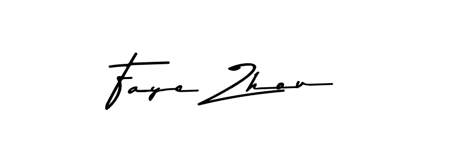 This is the best signature style for the Faye Zhou name. Also you like these signature font (Asem Kandis PERSONAL USE). Mix name signature. Faye Zhou signature style 9 images and pictures png