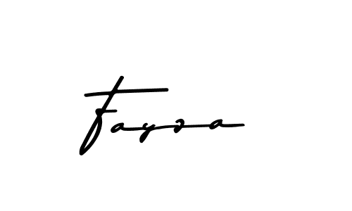 How to make Fayza name signature. Use Asem Kandis PERSONAL USE style for creating short signs online. This is the latest handwritten sign. Fayza signature style 9 images and pictures png