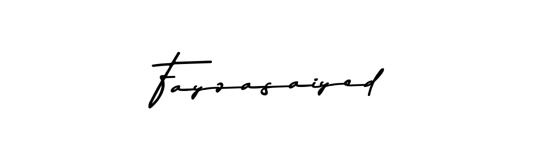 You should practise on your own different ways (Asem Kandis PERSONAL USE) to write your name (Fayzasaiyed) in signature. don't let someone else do it for you. Fayzasaiyed signature style 9 images and pictures png