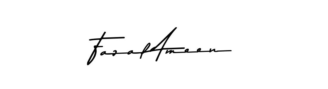 Make a beautiful signature design for name Fazal Ameen. With this signature (Asem Kandis PERSONAL USE) style, you can create a handwritten signature for free. Fazal Ameen signature style 9 images and pictures png