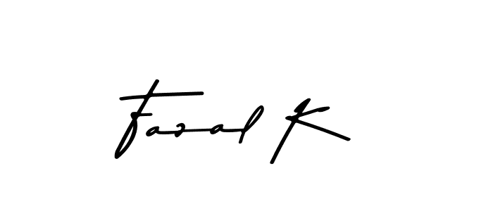 Similarly Asem Kandis PERSONAL USE is the best handwritten signature design. Signature creator online .You can use it as an online autograph creator for name Fazal K. Fazal K signature style 9 images and pictures png