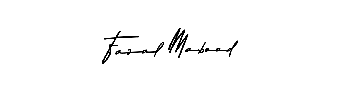 if you are searching for the best signature style for your name Fazal Mabood. so please give up your signature search. here we have designed multiple signature styles  using Asem Kandis PERSONAL USE. Fazal Mabood signature style 9 images and pictures png