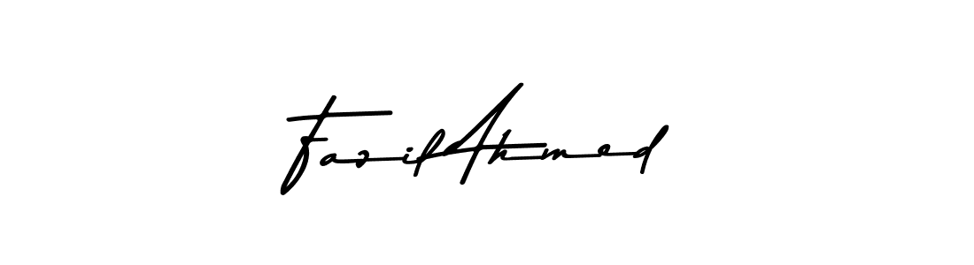 This is the best signature style for the Fazil Ahmed name. Also you like these signature font (Asem Kandis PERSONAL USE). Mix name signature. Fazil Ahmed signature style 9 images and pictures png