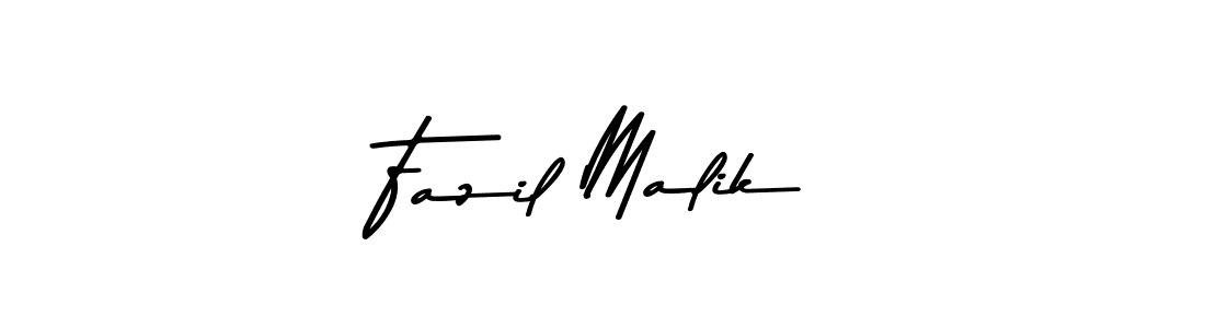 Use a signature maker to create a handwritten signature online. With this signature software, you can design (Asem Kandis PERSONAL USE) your own signature for name Fazil Malik. Fazil Malik signature style 9 images and pictures png