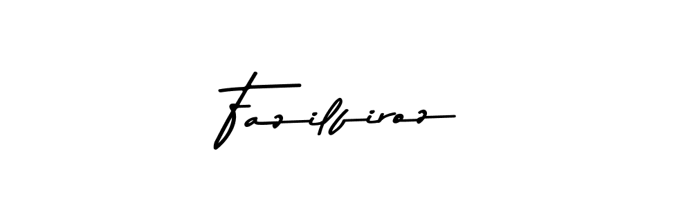 Use a signature maker to create a handwritten signature online. With this signature software, you can design (Asem Kandis PERSONAL USE) your own signature for name Fazilfiroz. Fazilfiroz signature style 9 images and pictures png