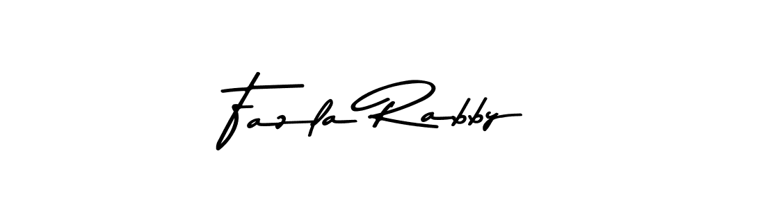 Fazla Rabby stylish signature style. Best Handwritten Sign (Asem Kandis PERSONAL USE) for my name. Handwritten Signature Collection Ideas for my name Fazla Rabby. Fazla Rabby signature style 9 images and pictures png