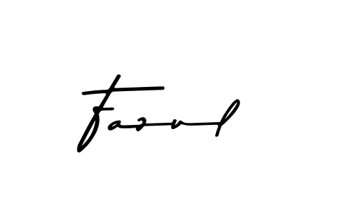 How to make Fazul signature? Asem Kandis PERSONAL USE is a professional autograph style. Create handwritten signature for Fazul name. Fazul signature style 9 images and pictures png