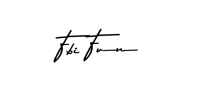 Create a beautiful signature design for name Fbi Fun. With this signature (Asem Kandis PERSONAL USE) fonts, you can make a handwritten signature for free. Fbi Fun signature style 9 images and pictures png