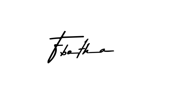 Use a signature maker to create a handwritten signature online. With this signature software, you can design (Asem Kandis PERSONAL USE) your own signature for name Fbotha. Fbotha signature style 9 images and pictures png