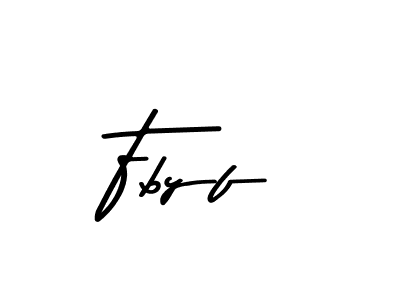 Make a beautiful signature design for name Fbyf. With this signature (Asem Kandis PERSONAL USE) style, you can create a handwritten signature for free. Fbyf signature style 9 images and pictures png