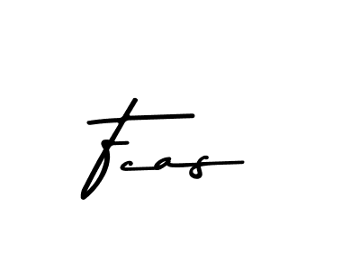 Design your own signature with our free online signature maker. With this signature software, you can create a handwritten (Asem Kandis PERSONAL USE) signature for name Fcas. Fcas signature style 9 images and pictures png