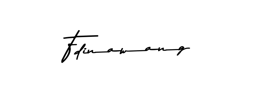 How to make Fdinawang name signature. Use Asem Kandis PERSONAL USE style for creating short signs online. This is the latest handwritten sign. Fdinawang signature style 9 images and pictures png