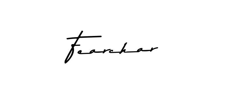 Fearchar stylish signature style. Best Handwritten Sign (Asem Kandis PERSONAL USE) for my name. Handwritten Signature Collection Ideas for my name Fearchar. Fearchar signature style 9 images and pictures png