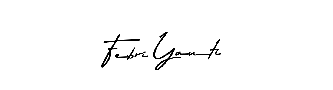 How to make Febri Yanti signature? Asem Kandis PERSONAL USE is a professional autograph style. Create handwritten signature for Febri Yanti name. Febri Yanti signature style 9 images and pictures png