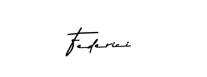 Make a beautiful signature design for name Federici. With this signature (Asem Kandis PERSONAL USE) style, you can create a handwritten signature for free. Federici signature style 9 images and pictures png