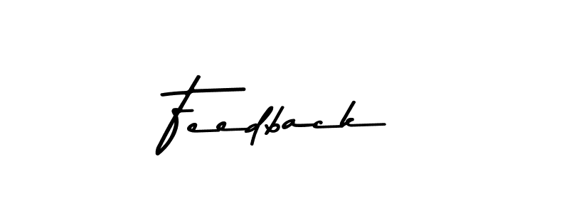 How to make Feedback name signature. Use Asem Kandis PERSONAL USE style for creating short signs online. This is the latest handwritten sign. Feedback signature style 9 images and pictures png