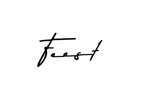 Also we have Feest name is the best signature style. Create professional handwritten signature collection using Asem Kandis PERSONAL USE autograph style. Feest signature style 9 images and pictures png