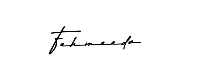 Use a signature maker to create a handwritten signature online. With this signature software, you can design (Asem Kandis PERSONAL USE) your own signature for name Fehmeeda. Fehmeeda signature style 9 images and pictures png