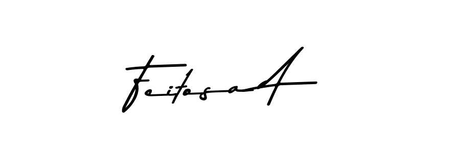 Also You can easily find your signature by using the search form. We will create Feitosa A name handwritten signature images for you free of cost using Asem Kandis PERSONAL USE sign style. Feitosa A signature style 9 images and pictures png