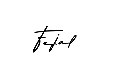 Make a beautiful signature design for name Fejal. With this signature (Asem Kandis PERSONAL USE) style, you can create a handwritten signature for free. Fejal signature style 9 images and pictures png