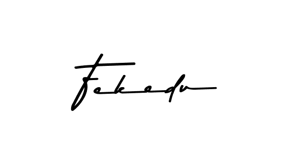 Make a beautiful signature design for name Fekedu. Use this online signature maker to create a handwritten signature for free. Fekedu signature style 9 images and pictures png
