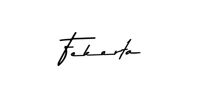 How to make Fekerta signature? Asem Kandis PERSONAL USE is a professional autograph style. Create handwritten signature for Fekerta name. Fekerta signature style 9 images and pictures png