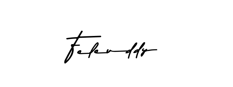 Create a beautiful signature design for name Feleuddy. With this signature (Asem Kandis PERSONAL USE) fonts, you can make a handwritten signature for free. Feleuddy signature style 9 images and pictures png