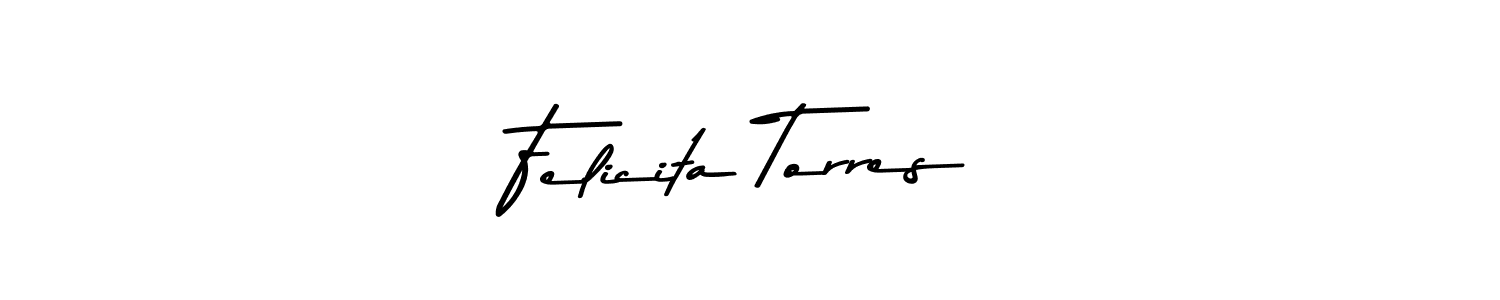 How to make Felicita Torres signature? Asem Kandis PERSONAL USE is a professional autograph style. Create handwritten signature for Felicita Torres name. Felicita Torres signature style 9 images and pictures png
