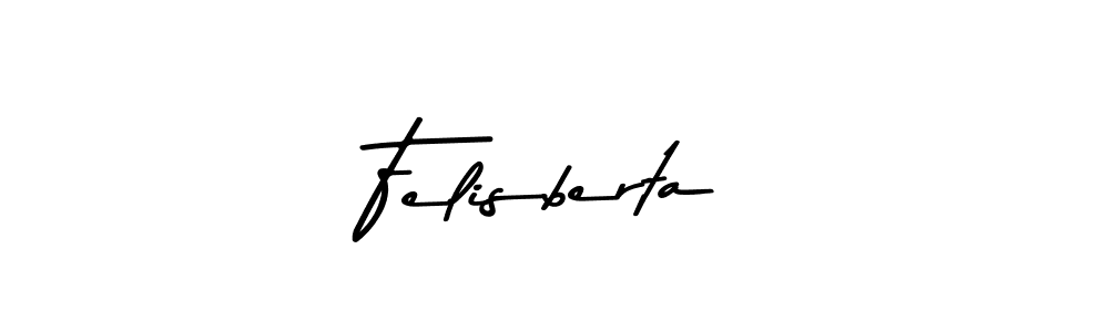 Felisberta stylish signature style. Best Handwritten Sign (Asem Kandis PERSONAL USE) for my name. Handwritten Signature Collection Ideas for my name Felisberta. Felisberta signature style 9 images and pictures png