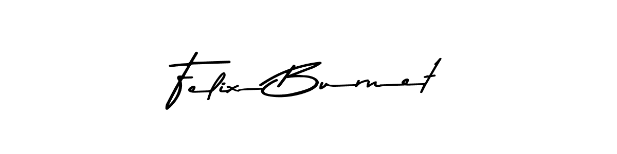 Design your own signature with our free online signature maker. With this signature software, you can create a handwritten (Asem Kandis PERSONAL USE) signature for name Felix Burnet. Felix Burnet signature style 9 images and pictures png