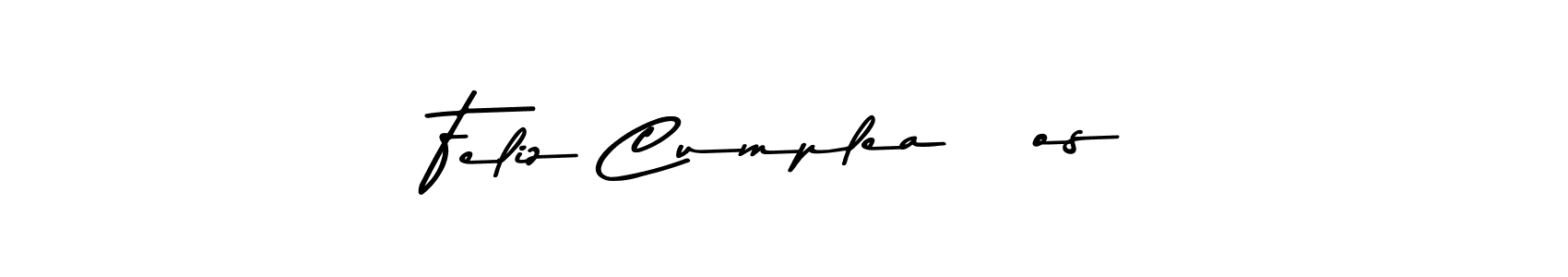 Use a signature maker to create a handwritten signature online. With this signature software, you can design (Asem Kandis PERSONAL USE) your own signature for name Feliz CumpleaÑos. Feliz CumpleaÑos signature style 9 images and pictures png