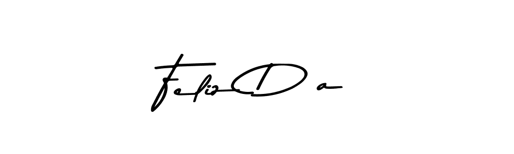 Design your own signature with our free online signature maker. With this signature software, you can create a handwritten (Asem Kandis PERSONAL USE) signature for name Feliz Día. Feliz Día signature style 9 images and pictures png