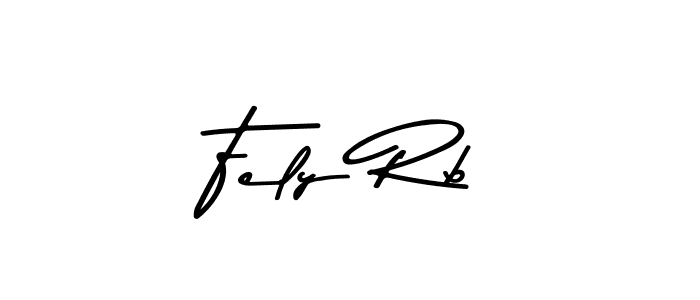 Use a signature maker to create a handwritten signature online. With this signature software, you can design (Asem Kandis PERSONAL USE) your own signature for name Fely Rb. Fely Rb signature style 9 images and pictures png