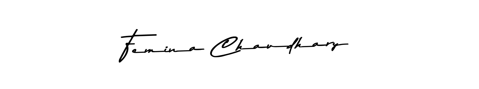 Also we have Femina Chaudhary name is the best signature style. Create professional handwritten signature collection using Asem Kandis PERSONAL USE autograph style. Femina Chaudhary signature style 9 images and pictures png