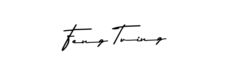 Feng Tuing stylish signature style. Best Handwritten Sign (Asem Kandis PERSONAL USE) for my name. Handwritten Signature Collection Ideas for my name Feng Tuing. Feng Tuing signature style 9 images and pictures png