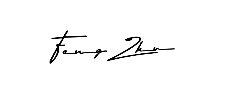 Also we have Feng Zhu name is the best signature style. Create professional handwritten signature collection using Asem Kandis PERSONAL USE autograph style. Feng Zhu signature style 9 images and pictures png