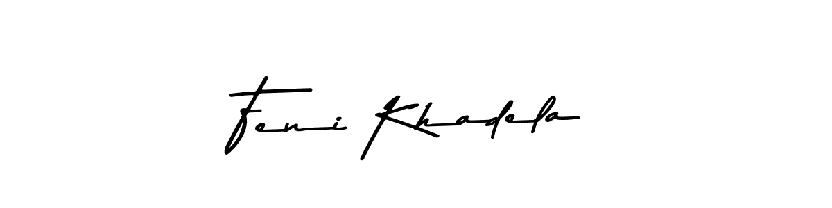 How to Draw Feni Khadela signature style? Asem Kandis PERSONAL USE is a latest design signature styles for name Feni Khadela. Feni Khadela signature style 9 images and pictures png