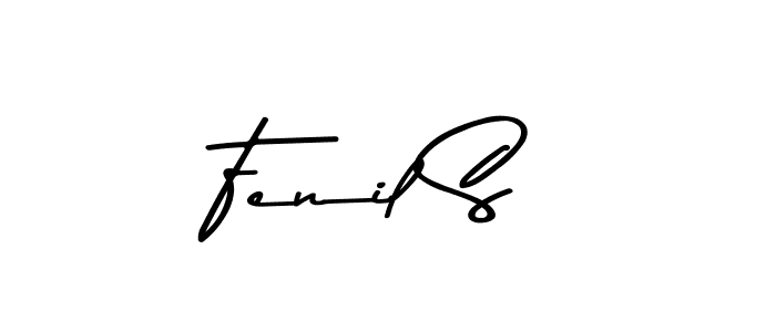 Also we have Fenil S name is the best signature style. Create professional handwritten signature collection using Asem Kandis PERSONAL USE autograph style. Fenil S signature style 9 images and pictures png