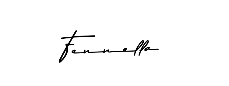 How to make Fennella signature? Asem Kandis PERSONAL USE is a professional autograph style. Create handwritten signature for Fennella name. Fennella signature style 9 images and pictures png