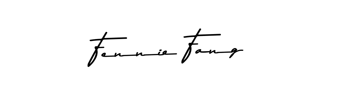 Use a signature maker to create a handwritten signature online. With this signature software, you can design (Asem Kandis PERSONAL USE) your own signature for name Fennie Fang. Fennie Fang signature style 9 images and pictures png