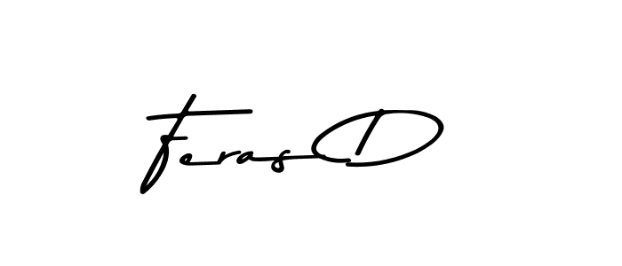 Use a signature maker to create a handwritten signature online. With this signature software, you can design (Asem Kandis PERSONAL USE) your own signature for name Feras D. Feras D signature style 9 images and pictures png