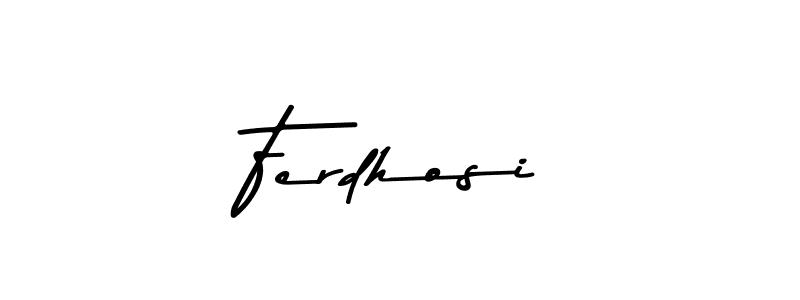 The best way (Asem Kandis PERSONAL USE) to make a short signature is to pick only two or three words in your name. The name Ferdhosi include a total of six letters. For converting this name. Ferdhosi signature style 9 images and pictures png