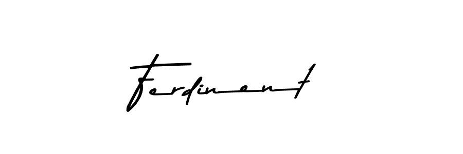 It looks lik you need a new signature style for name Ferdinent. Design unique handwritten (Asem Kandis PERSONAL USE) signature with our free signature maker in just a few clicks. Ferdinent signature style 9 images and pictures png