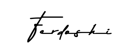 Get an exclusive digital autograph for Ferdoshi. The Asem Kandis PERSONAL USE typeface captures the charm of real penmanship on paper. Ferdoshi signature style 9 images and pictures png