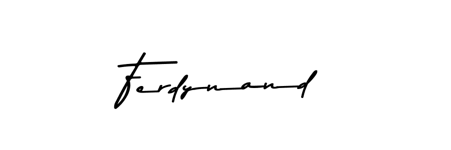 Asem Kandis PERSONAL USE is a professional signature style that is perfect for those who want to add a touch of class to their signature. It is also a great choice for those who want to make their signature more unique. Get Ferdynand name to fancy signature for free. Ferdynand signature style 9 images and pictures png