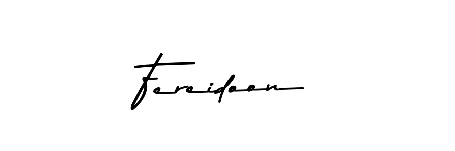 Design your own signature with our free online signature maker. With this signature software, you can create a handwritten (Asem Kandis PERSONAL USE) signature for name Fereidoon. Fereidoon signature style 9 images and pictures png